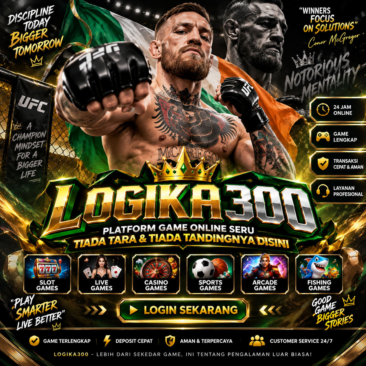 LOGIKA300 - Platform Gaming Resmi Pencari Cuan Tiada Tanding Siap Kasih Kemenangan Besar Setiap Harinya by Akau